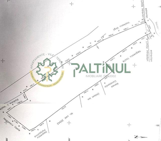 Vând teren intravilan 2.700 mp – zonă Parc Național Buila-Vânturarița