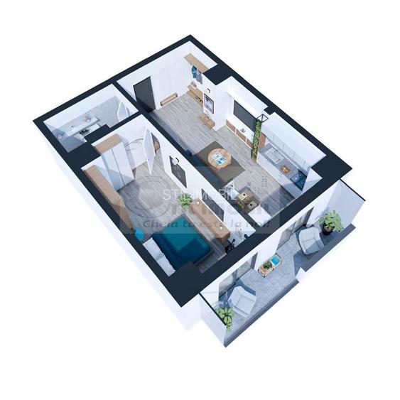 Apartament 2 camere - bloc nou - Cug - Selgros - 2