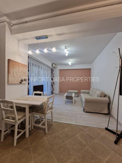 ASE -  Romana - Dorobanti - nou - 2 camere - mobilat modern - centrala termica - 8