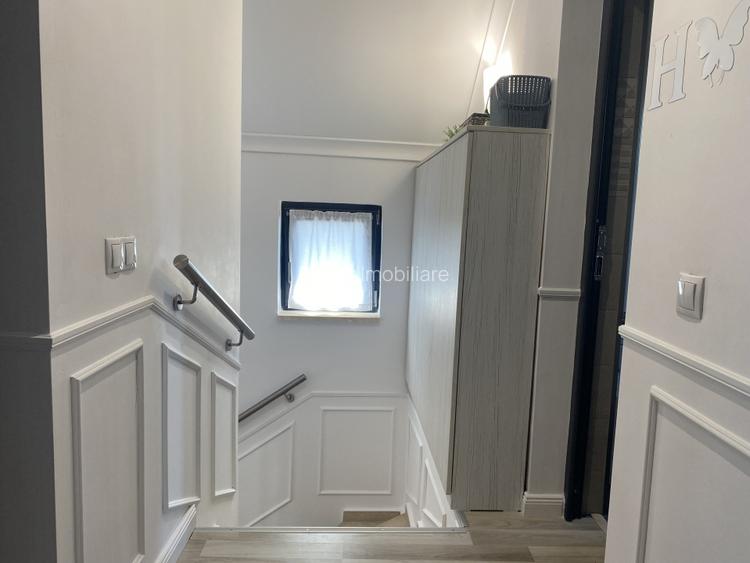 Casa individuala mobilata elegant, 4 camere, 2 bai, gradina Cristian SB - 13