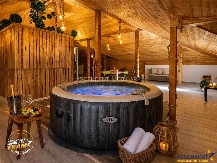 LUX Vila cu parc privat 1.250mp, spa, barbeque, privelisti pretioase, Rasnov - 19