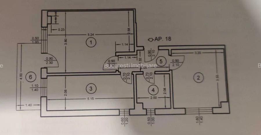 Voluntari,Bloc 2012,et.3/6,DECOMANDAT,Amenajat,centrala,Liber - 11
