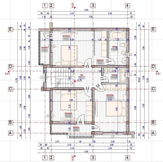 Casa 4 camere P+1+terasa design unic - 9