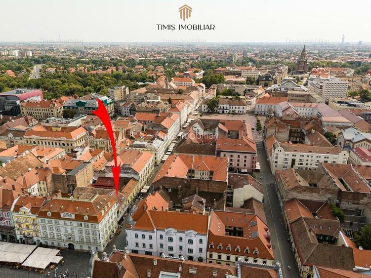 Apartament pe 2 niveluri I 3 cam & 2 băi, in P-ța Unirii  - Comision 0% - 31