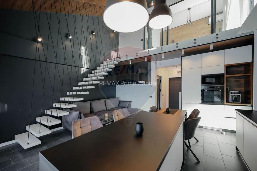 Penthouse tip Loft, 3 camere, pe două niveluri, cu terase de 108 mp - 2