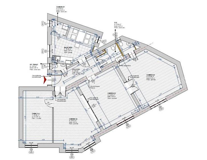 Spatiu de birouri cu 4 camere si 3 bai in zona centrala din Sibiu - 5