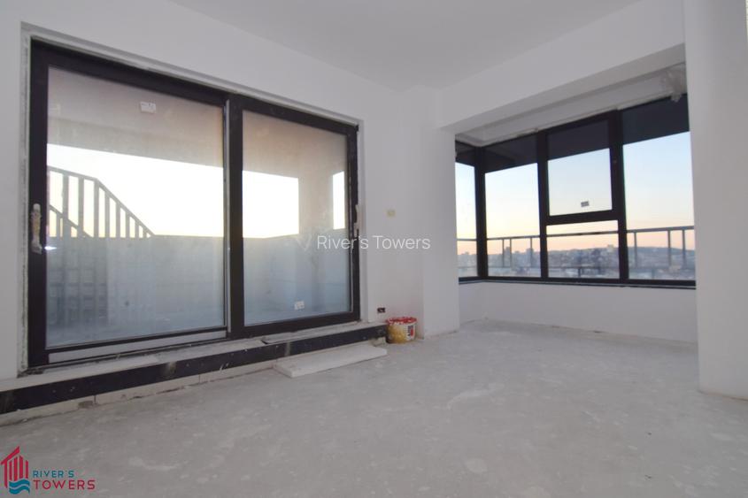 RIVER"S TOWERS - Penthouse finalizat si intabulat, se vinde la alb - 21