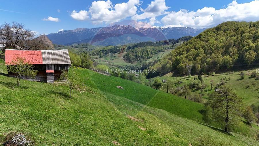 Teren intravilan în Moieciu | 2.847 mp | Deschidere DN 73 - 7