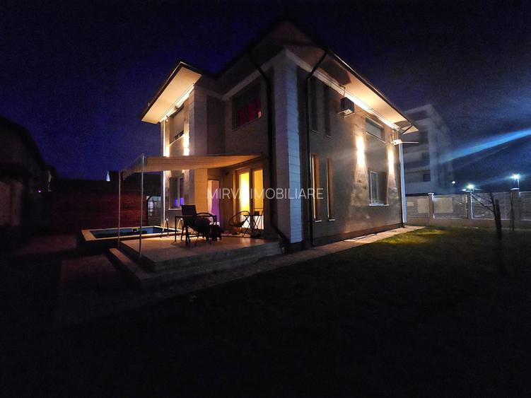 Vilă modernă 4 camere cu piscină, partial mobilată | Albert – MRS - 56