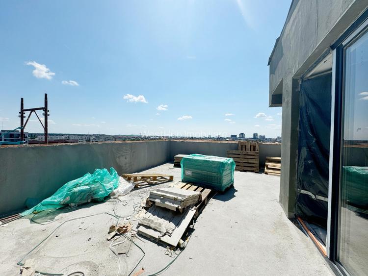 Penthouse 3 camere, decomandat, 86.3 mp utili, etaj 9/9, zona Aradului - 8