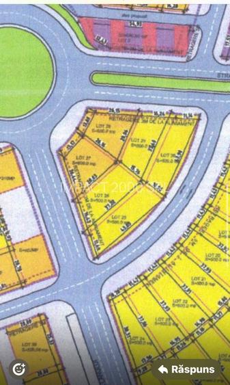 Teren cu autorizatie de constructie P+2 zona Veterani - 3