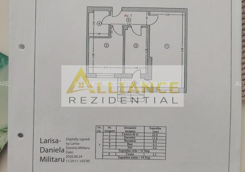 2 camere -Curte | Mobilat si utilat | 5 minute Metrou Dimitrie Leonida - 12