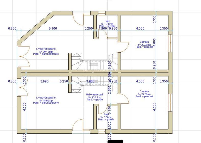 Casa tip duplex, semifinisat, 120 mp utili, 150 mp teren, zona Fagului  - 3