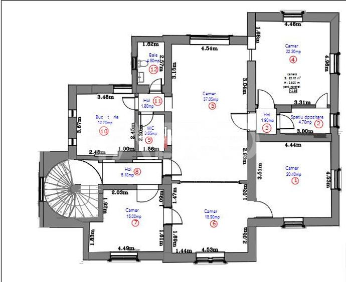 Casa istorica restaurata modernizata in totalitate zona Centrala Sibiu - 3