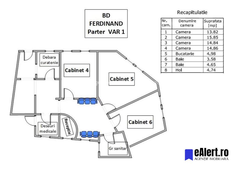 Clădire pentru centru medical, clinică sau policlinică, Bd. Ferdinand 160 - 4