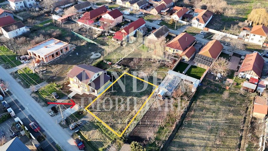 Teren pretabil constructie casa- cartier linistit Giarmata - 2