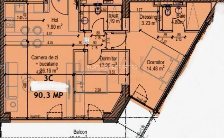 Apartament 3 camere, Colentina, vedere lac - 13