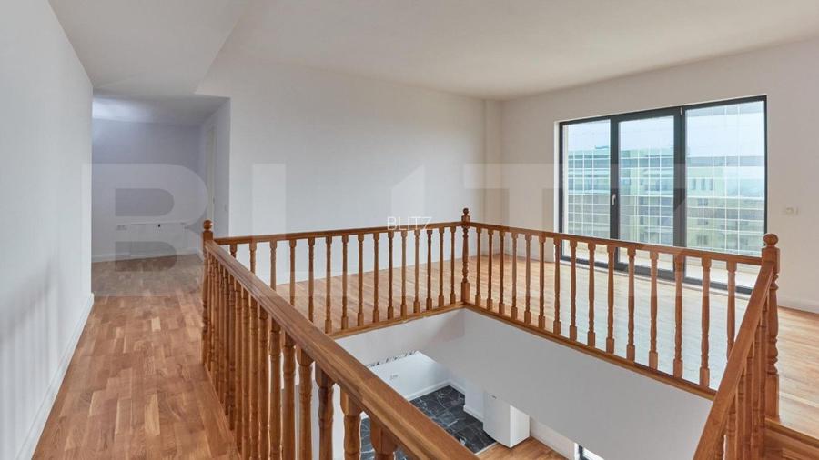 Penthouse Lux pe 2 niveluri, 4 camere, zona Pipera - 15