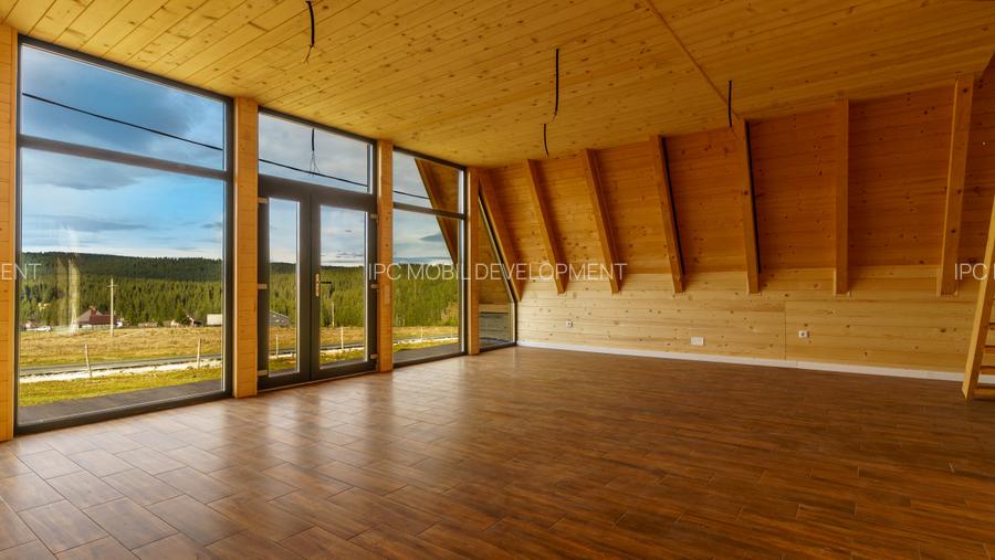 Cabană A-Frame finisată, Smida, 115 mp utili, teren 700 mp - 4
