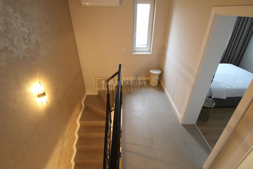 Duplex nou, ultrafinisat, mobilat complet – zona M.City Mall, Moșnița Nouă - 12