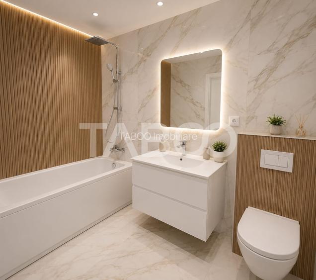 Apartament 3 camere 2 bai balcon parcare privata Doamna Stanca Sibiu - 6