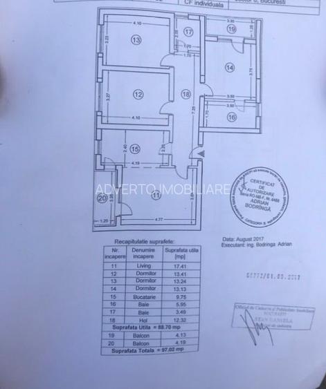 Vânzare apartament 4 camere cu parcare și boxă 21 Residence/ Lujerului - 15