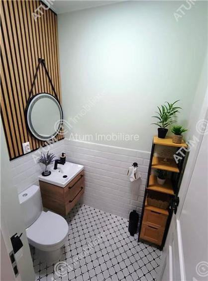 Apartament cu 3 camere 2 bai si parcare privata in Selimbar zona Brana - 9