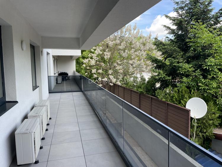 Baneasa, 3 camere, 110mp, parter, finisaje de lux, mobilat și utilat,  parcare - 9