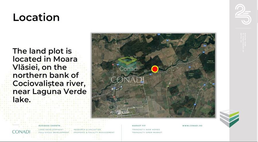 Balotesti Moara Vlasiei |acces din A3 dezvoltare  "gated community" - 2