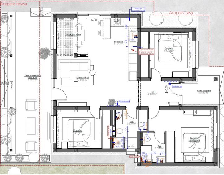 Casa noua cu 3 dormitoare de vanzare fara TVA in Santandrei - Bihor - 4