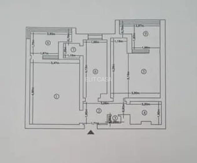 Apartament 2 camere, decomandat, zona Podu Ros-Nicolina - 6