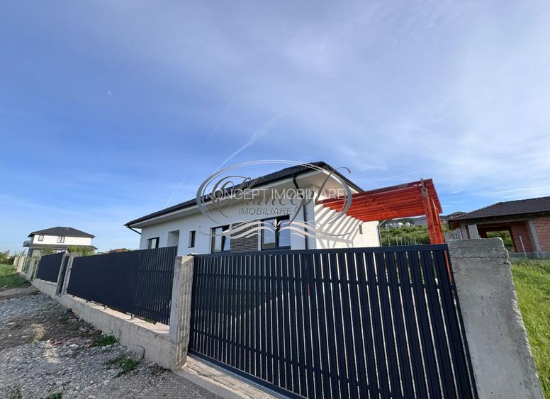 Casa eficienta energetic, noua, cu pod mansardabil generos - 7