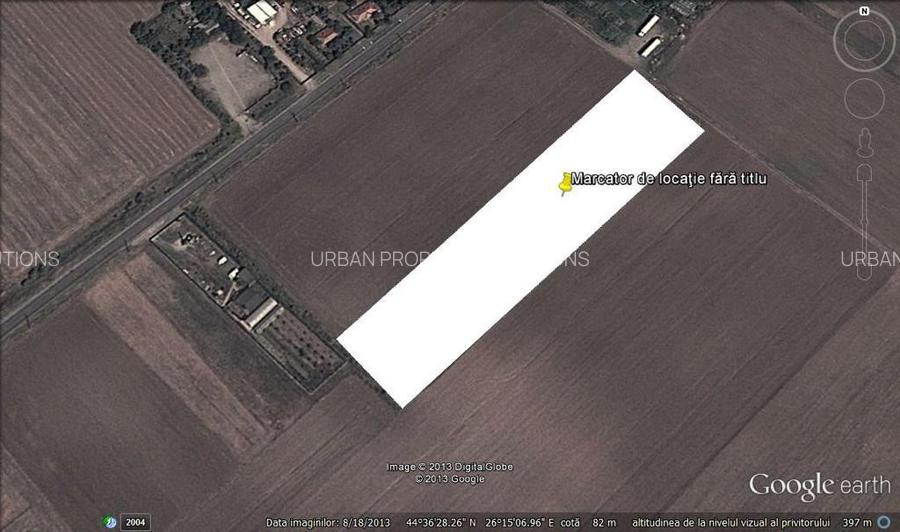 Teren intravilan 10.000 mp | PUZ aprobat 17 loturi | Gagu – Dascălu | 8km DNCB - 2