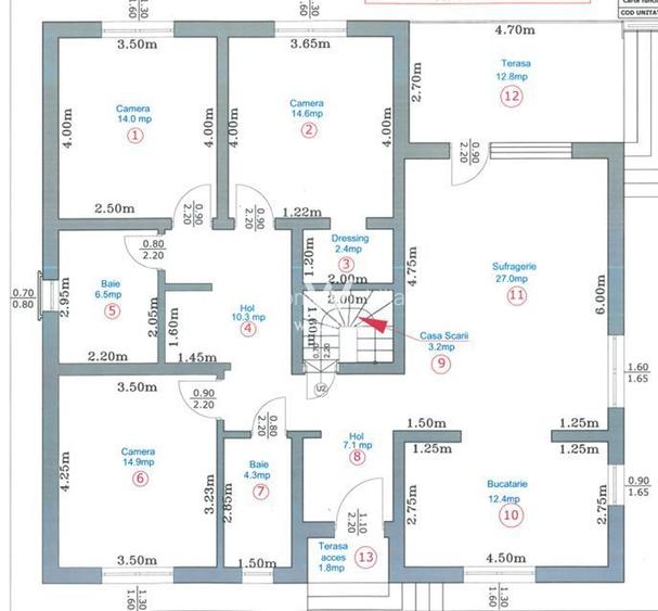 Casa pe un nivel, Selimbar,Sibiu - 2