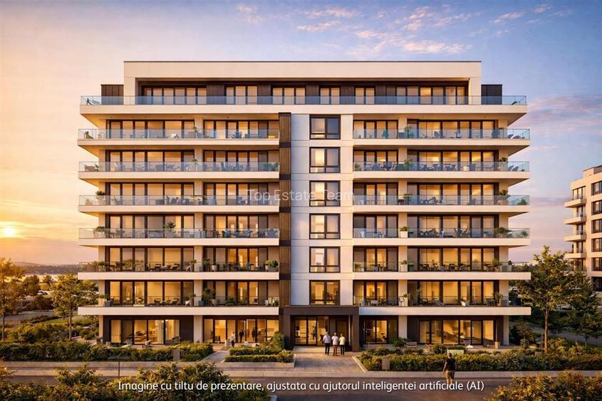 Teren 3771 mp,zona Lacul Morii, Vedere catre lac - 3