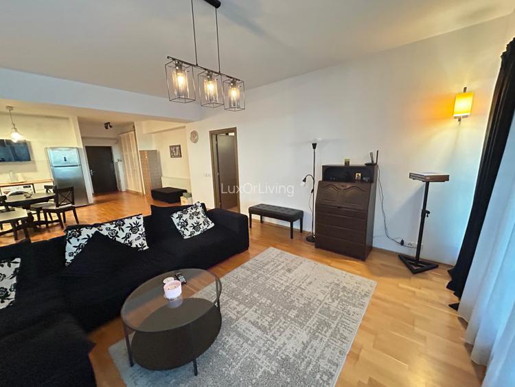 Apartament de lux extrem de spatios 2 camere 104mp utili Pipera  - 9