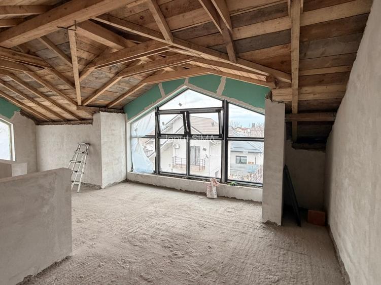 Casă la gri 4 camere P+1+M  125 mp – com. Berceni central, 94.500 euro - 11