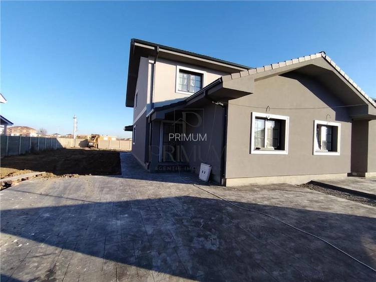 Casa insiruita - personalizare interioara - canalizare - teren 600 mp - 2