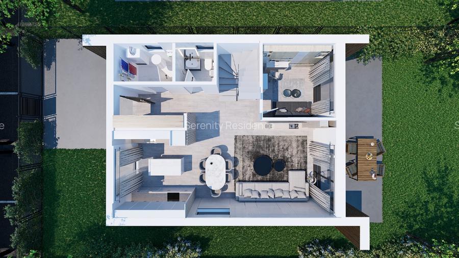 Cartier Rezidențial Serenity Village inteligent cu pompa de caldura  - 16