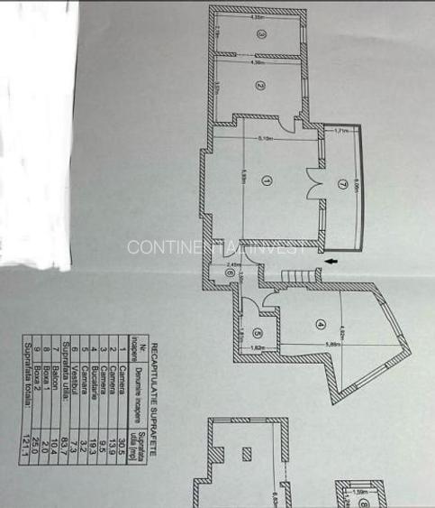 Super Apartament in Vila curte 50mp Cismigiu 4 camere - 10