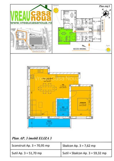 Apartament  cu 2 camere , bloc nou, Torontalului Pret 115.730 euro TVA inclus - 5