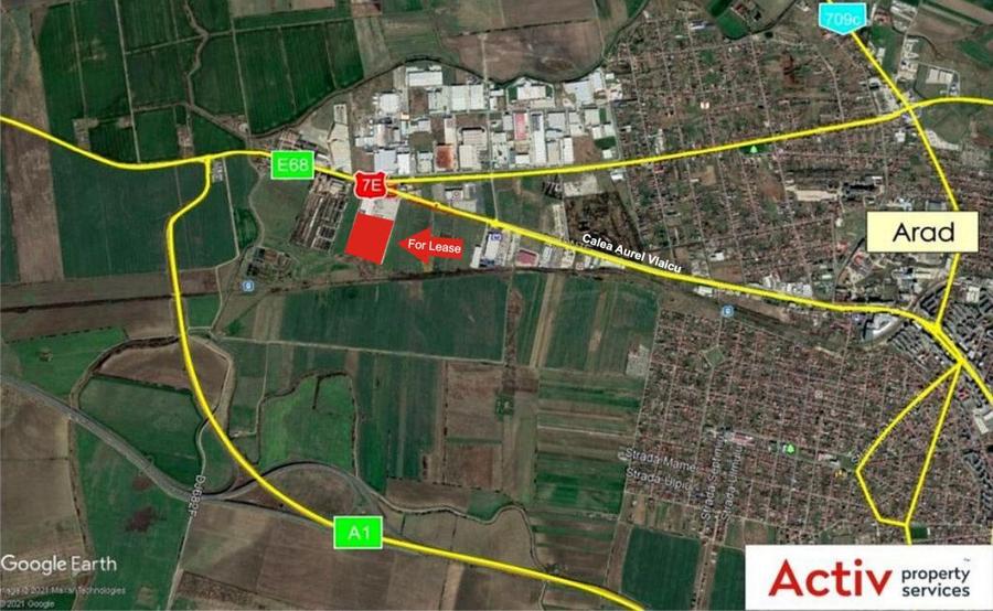 Spatii industriale de închiriat in Industra Park Arad
