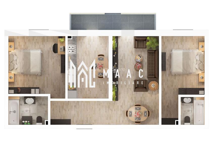 Apartament 3 camere NOU | 68,7 mp Sibiu | Doamna Stanca | Comision 0 - 2