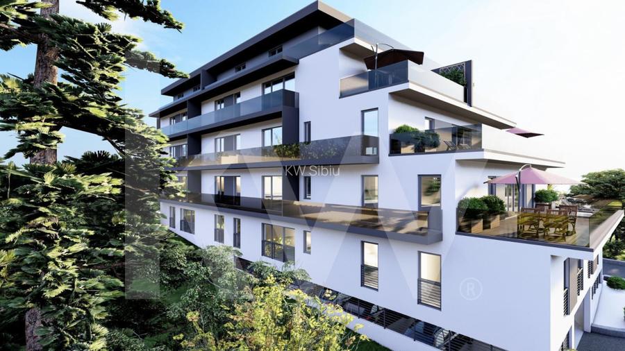Teren de vanzare cu autorizatie bloc  22 apartamente cu terase - Sibiu - 4