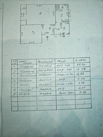 De vanzare ap 2 camere decomandat, zona Kaufland Ferentari - 3