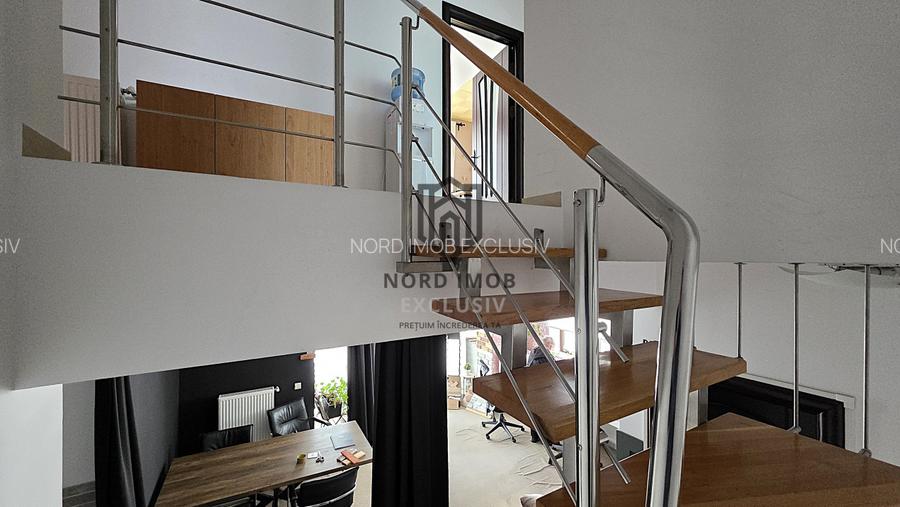 Duplex reprezentativ pentru birouri–4 camere | Recent renovat | 2 locuri parcare - 4