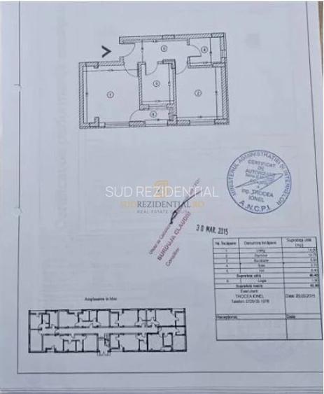 Apartament 2 camere, mobilat si utilat, mutare imediata,metrou Berceni - 1