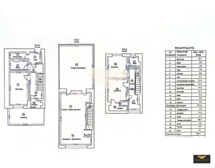 Townhouse Avalon 4 camere | 2 Locuri Parcare | - 27