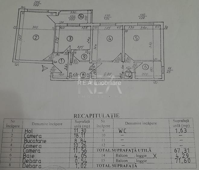 Apartament 3 Camere - Rahova -Dunavat - 15