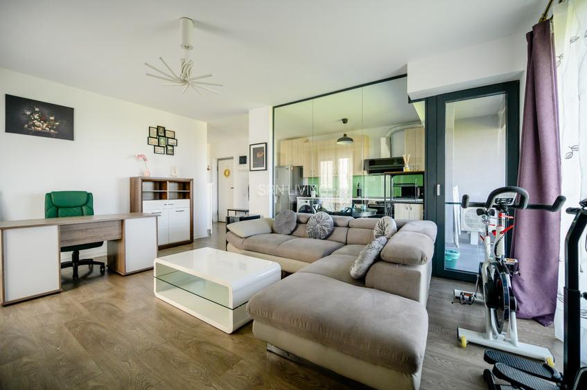 De inchiriat - Apartament 2 camere Cloud 9 - 61 mp - decomandat + loc de parcare - 6